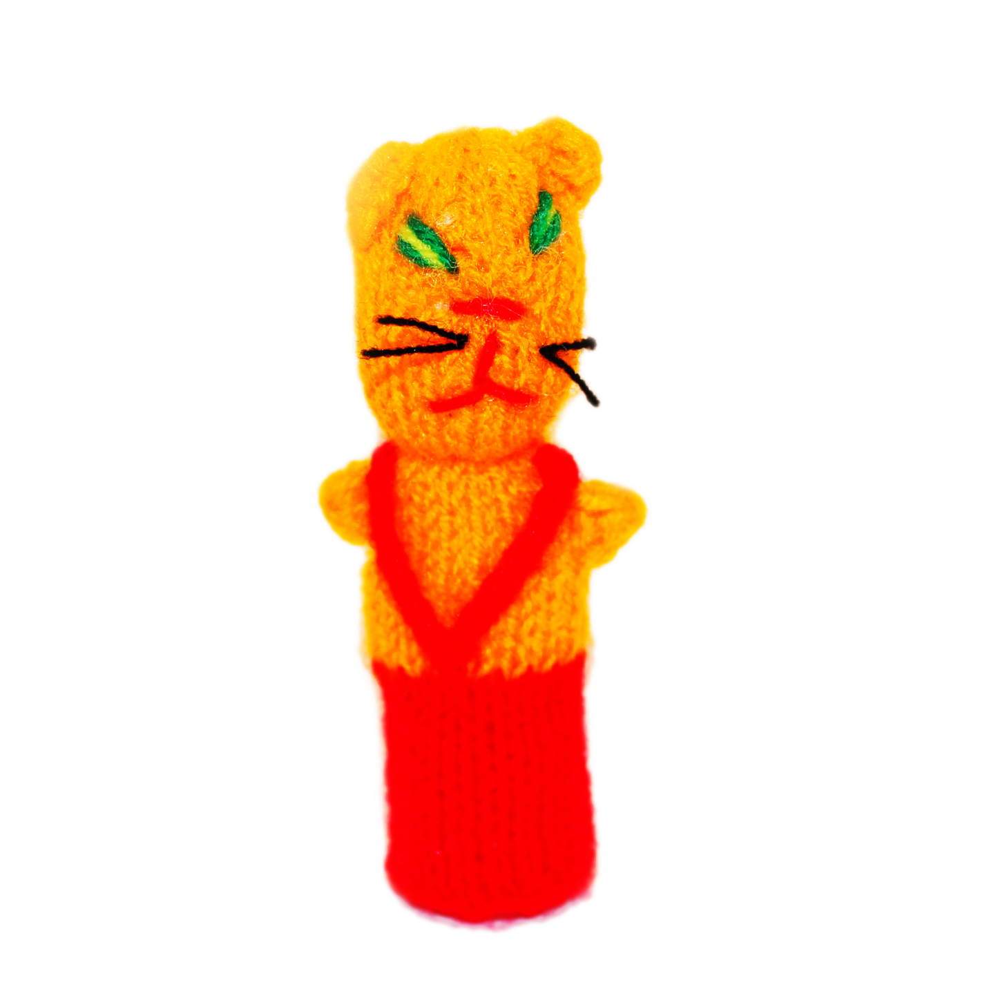 Orange Cat in Overalls