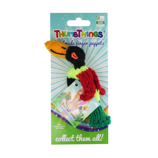 Rainforest Toucan Finger Puppet