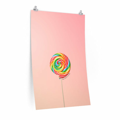 Sweetness of Life Lollipop Poster